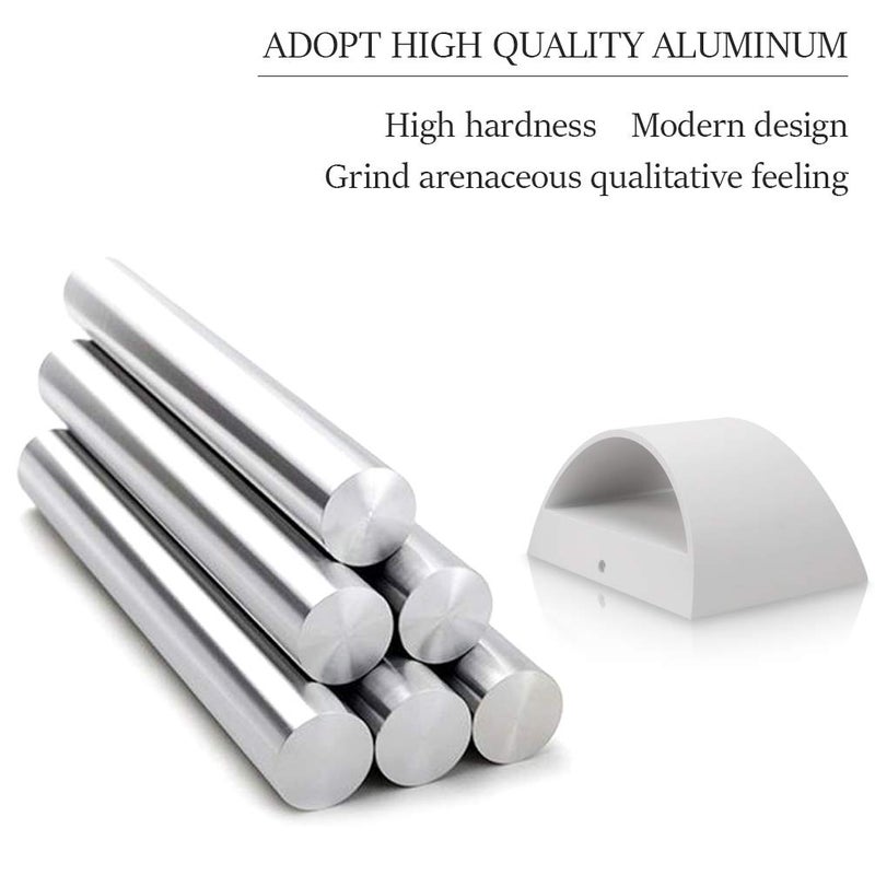 Aipsun Indoor Aluminum Modern LED Wall Sconce Hardwired Interior Wall Lights Set of 2 Up and Down Wall Mount Light for Living Room Bedroom Hallway Corridor Cool White 6000K(with G9 Bulbs) - Image 5